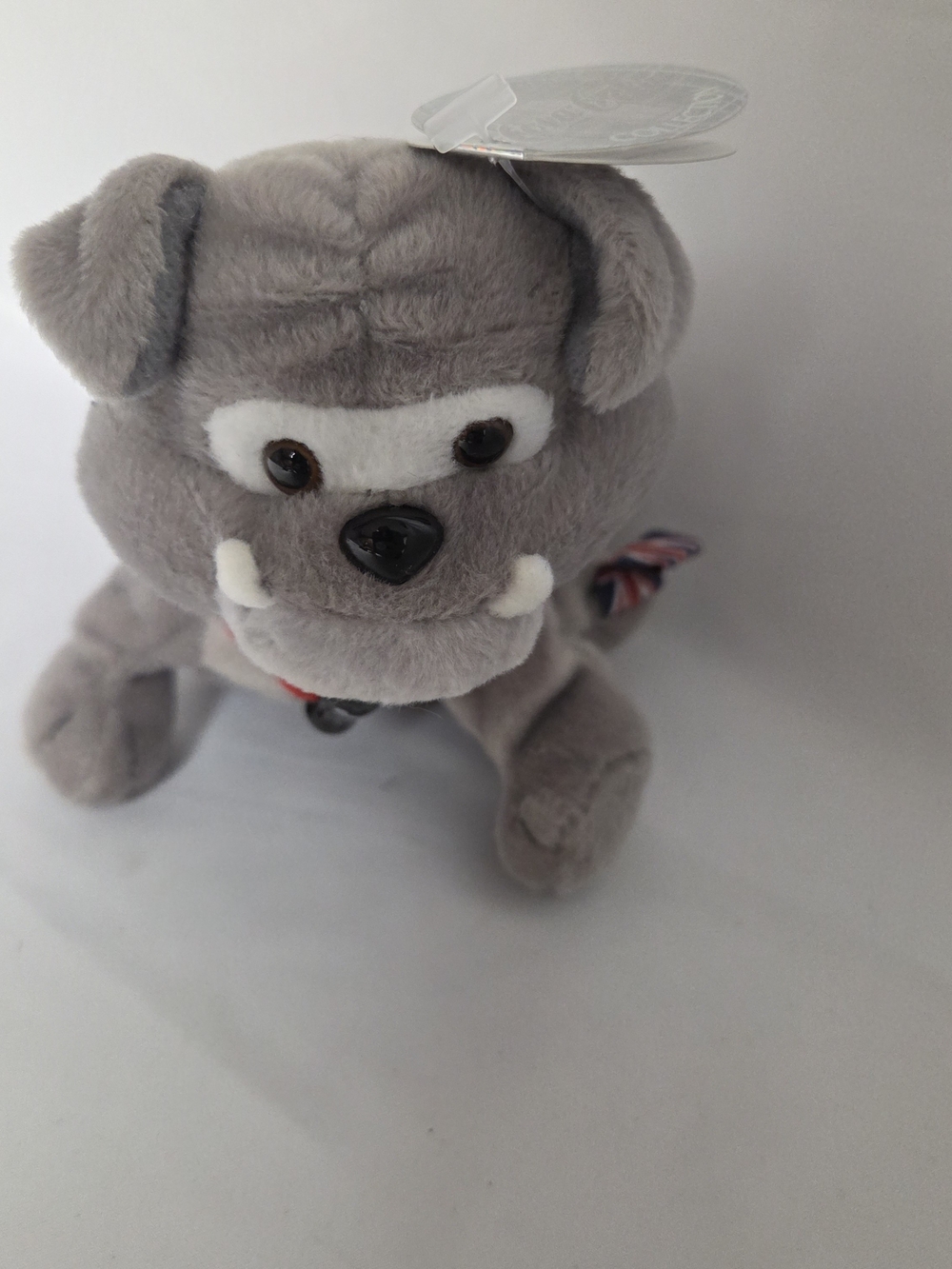 NWT Vintage 1998 Coca Cola Collectors Dover Bulldog England Bean Bag‎ Plush